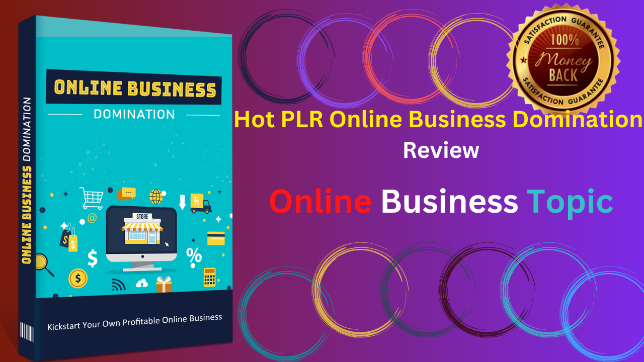 Hot PLR Online Business Domination Review